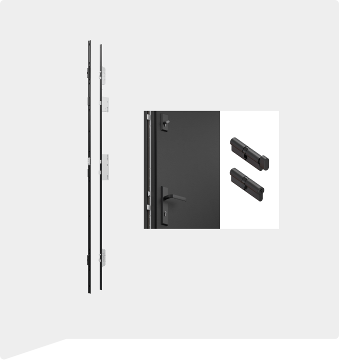 Zawiasy i zamki - OK Doors