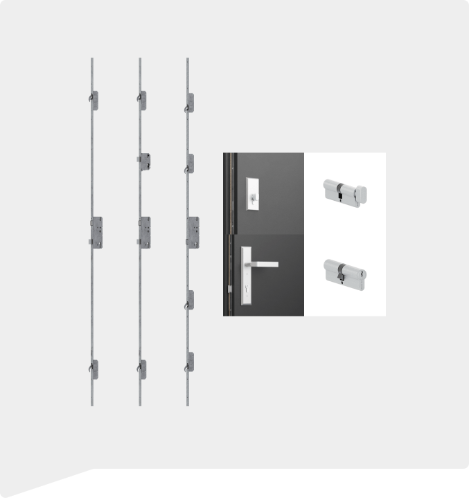 Zamki i zawiasy - OK Doors